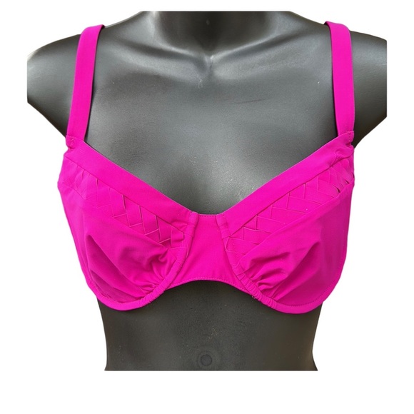 MARYAN MEHLHORN 2 pc swimsuit size 10 with La Perla coordinating coverup, EUC - Picture 4 of 16